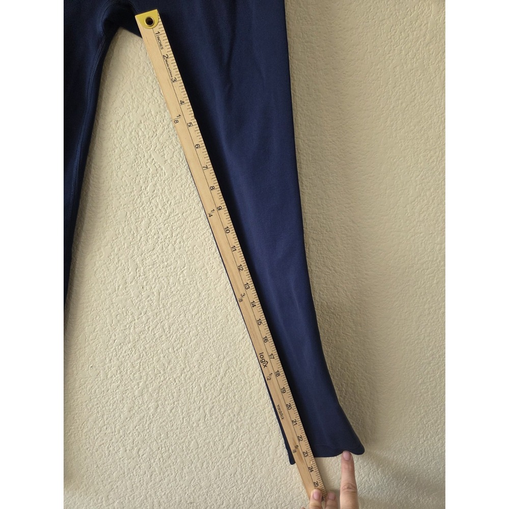 NWOT Title Nine Spark 2.0 Leggings Base Layer Navy Size Medium Athletic Active - Picture 4 of 11